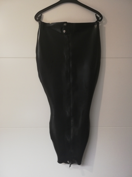 Latex Basic - Long bondage hobble skirt